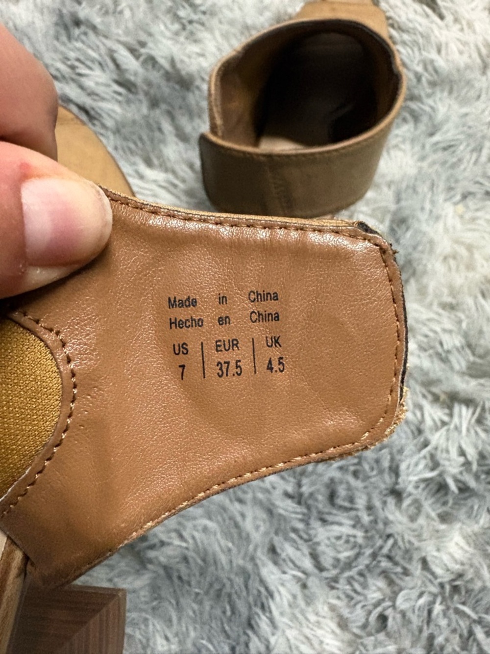 Call It Spring Tan Open-Toe Mules - Picture 6 of 6